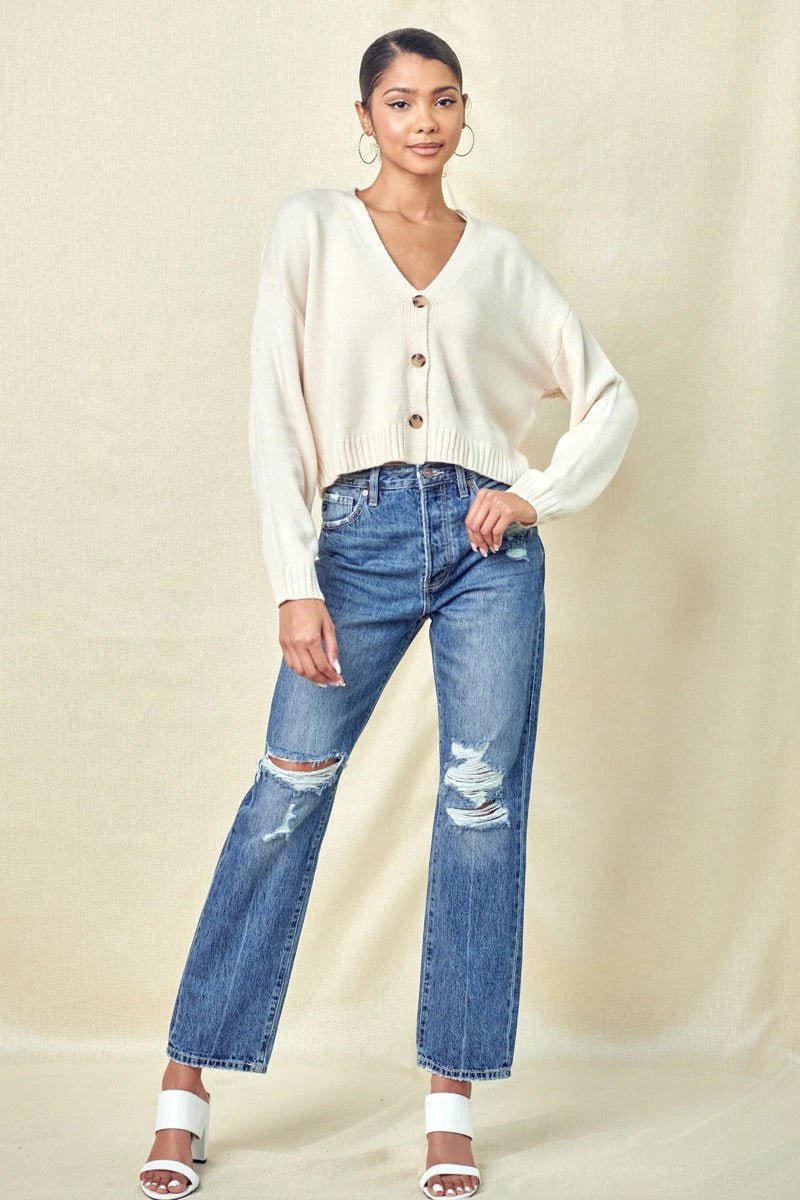 Hilana Ultra High Rise 90’s Boyfriend Jean